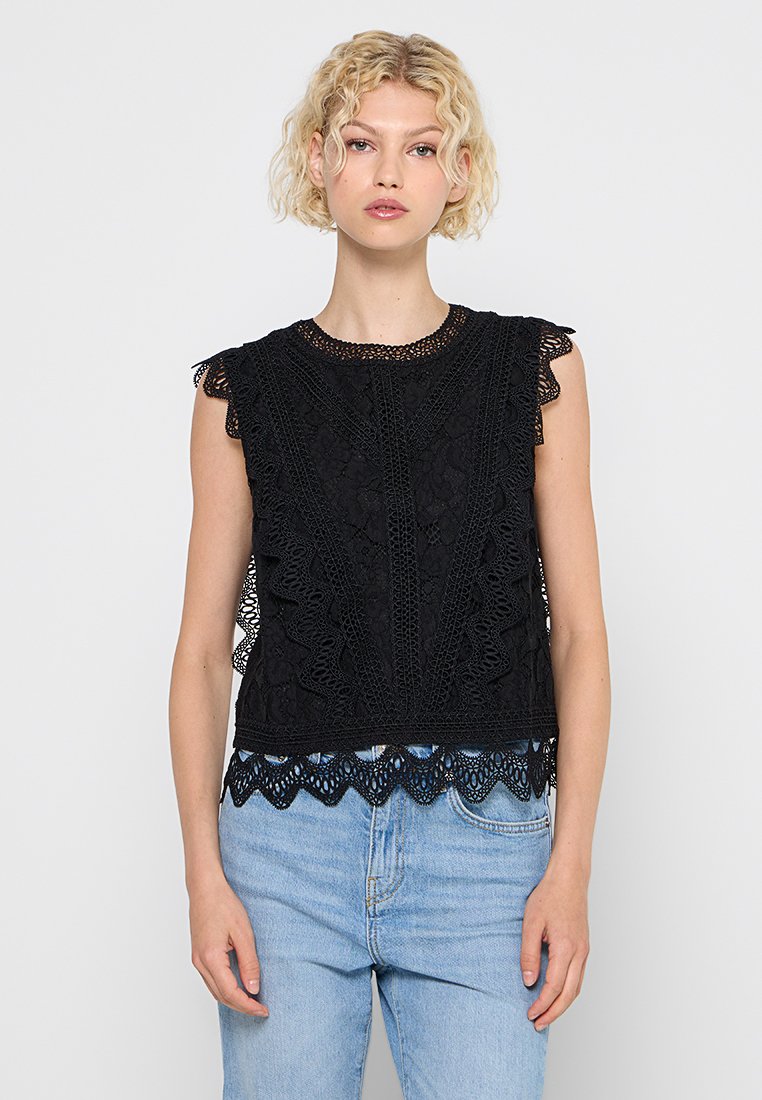 Apart Glamour Blouse zwart Apart Glamour Blouse zwart