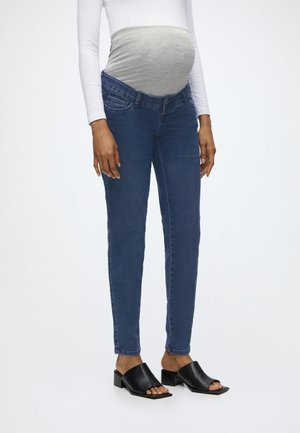 MAMALICIOUS MLBILBAO  - Slim fit jeans - medium blue denim