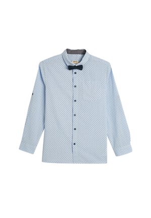 LONG SLEEVE CLASSIC NECK WITH BOWTIE - Vapaa-ajan kauluspaita - light blue