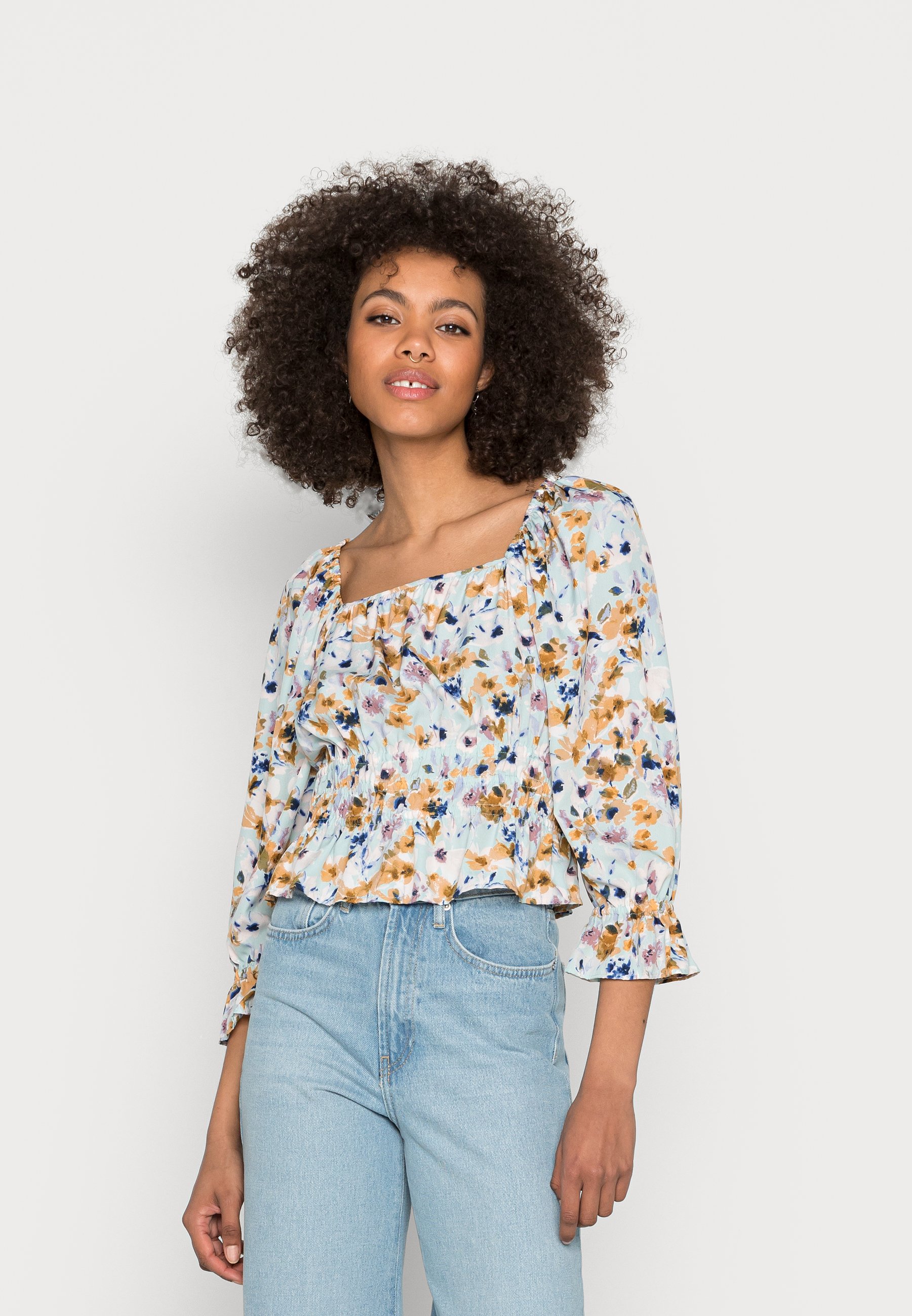 Vero Moda VMHENNA SMOCK CROP TOP 