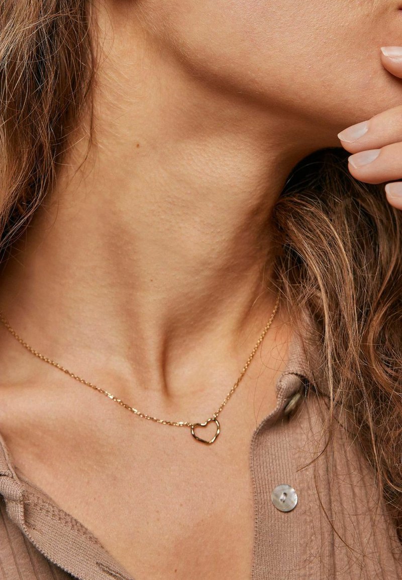 Enamel Copenhagen HEART - Necklace - gold coloured