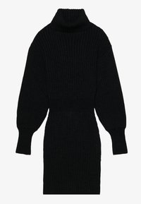 Strikket kjole - black