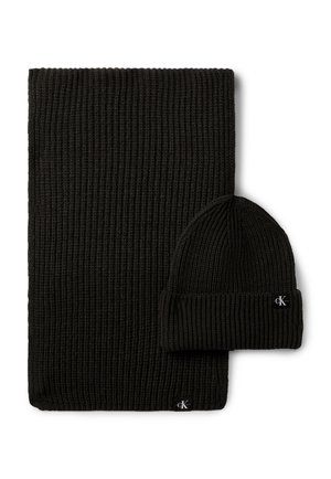 Calvin Klein Jeans MONOGRAM UNISEX SET - Écharpe - black