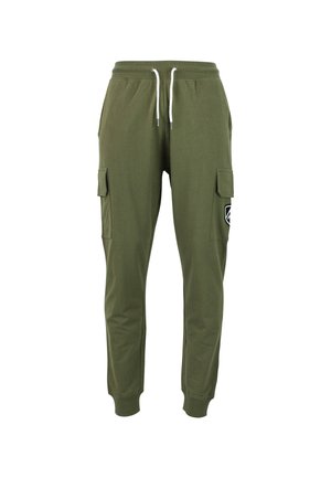 HOMME - Pantaloni sportivi - kaki