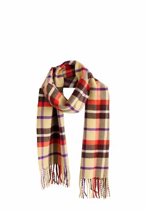 MIDWEIGHT BRUSHED - Sjal / Tørklæder - brown check