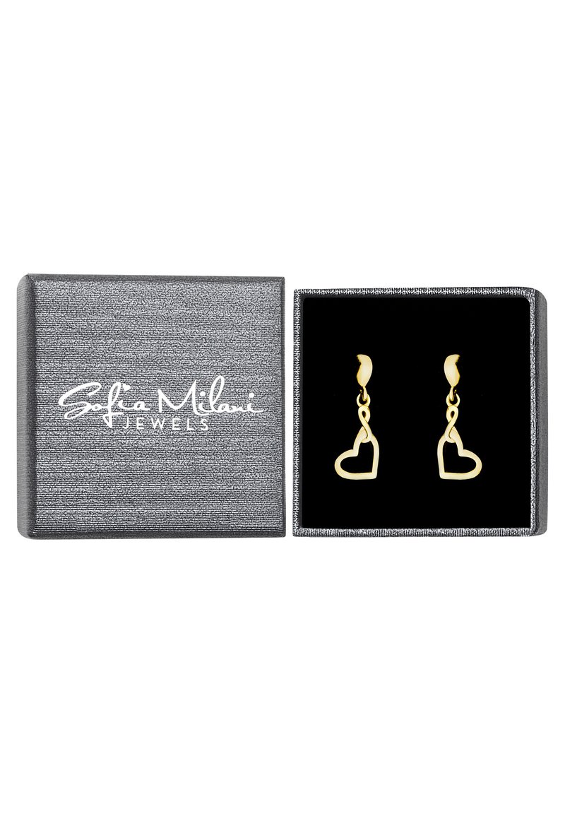 Damen Halsketten | Sofia Milani HEART Ohrringe gold coloured/goldfarben - QZ17881 Damen Halsketten | Sofia Milani HEART Ohrringe gold coloured/goldfarben - QZ17881