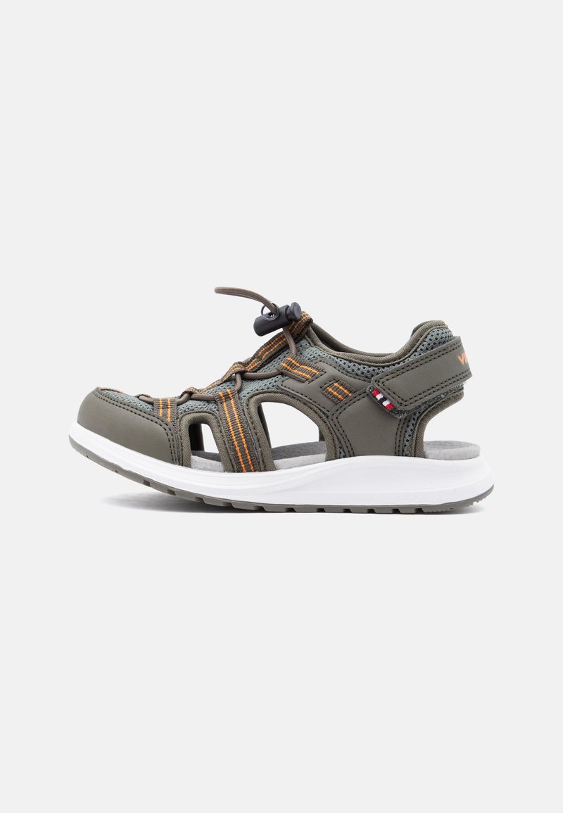 Viking THRILL UNISEX - Walking sandals - olive - Zalando