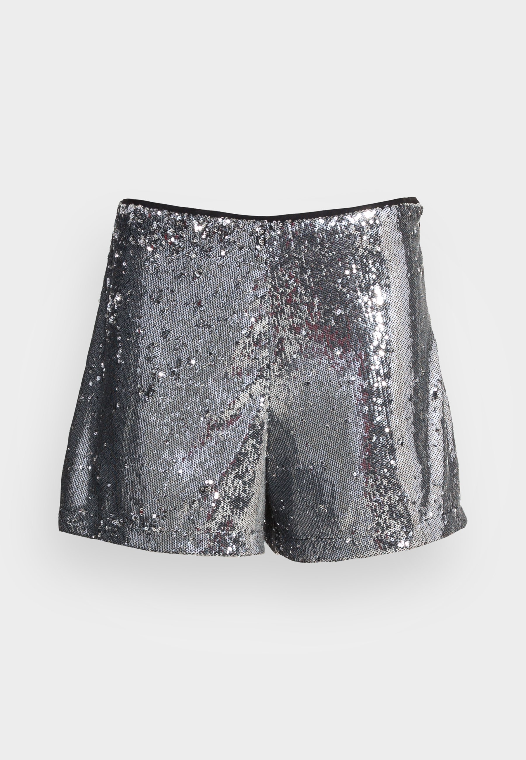People DISCO SEQUIN - Shorts - silver 