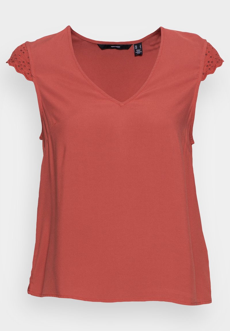 Vero Moda Blouse rood Vero Moda Blouse rood
