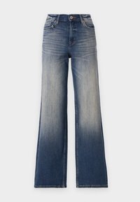 ONLMADISON WIDE LEG - Wide Leg - medium blue denim