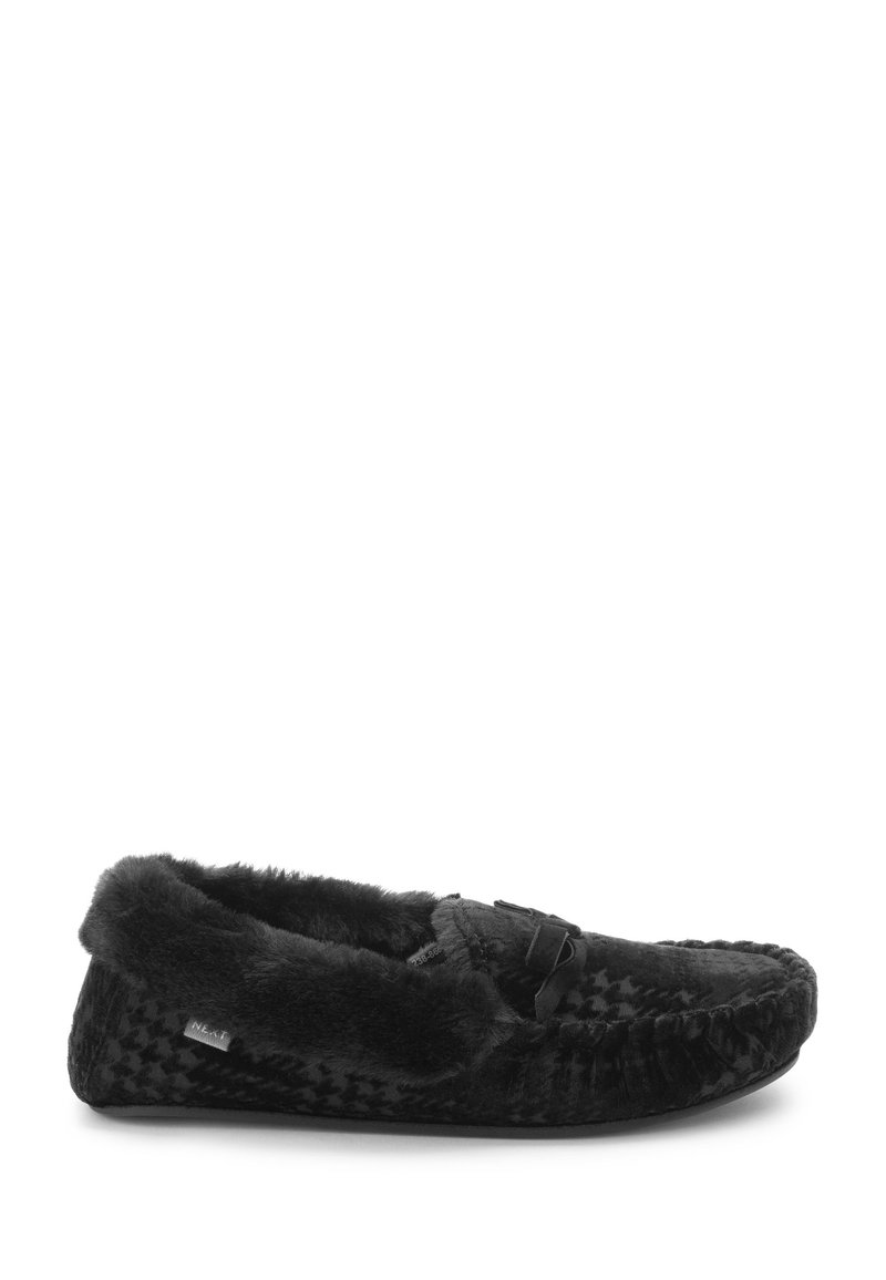 Next Slipons black dogtooth/black Zalando.de