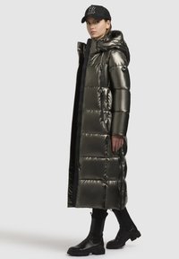 khujo RUBINA SHINY - Zimný kabát - khaki