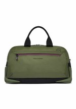 Valigia Trolley Piquadro Sotto-sedile In Tessuto Verde - Borsa A Dosso Casual Per Viaggi, Design Italiano Funzionale