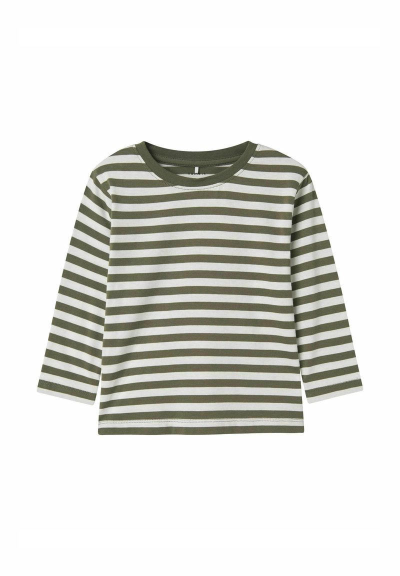 name it Longsleeve olijfgroen gemêleerd