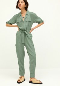 Next PETITE  - Salopetă - khaki green