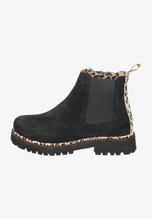 Ankle boots - schwarz leo