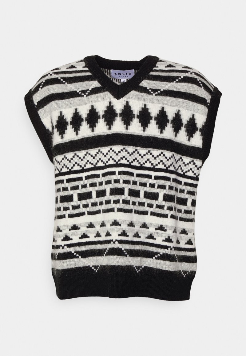 Solid Homme Trui zwart