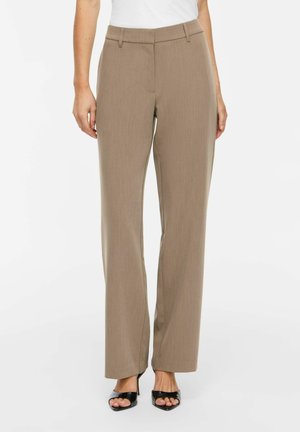VILA, VIEMMI STRAIGHT - Püksid - beige
