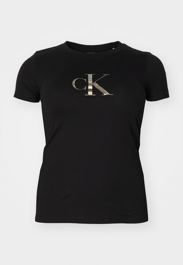 PLUS GRADIENT SLIM TEE - Print T-shirt