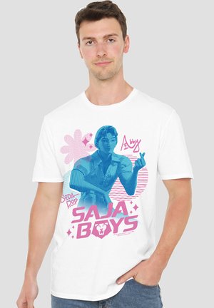 NETFLIX, KPOP DEMON HUNTERS SAJA BOYS SODA POP ROMANCE - T-Shirt print - white