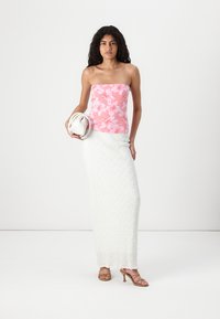 Hollister Co. BARE FOLDOVER REVERSIBILE TUBE - Débardeur - pink