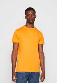 K-Way EDWING ROUND SLEEVES UNISEX 3 PACK - T-shirt basic - white/orange rust/blue ultramarine