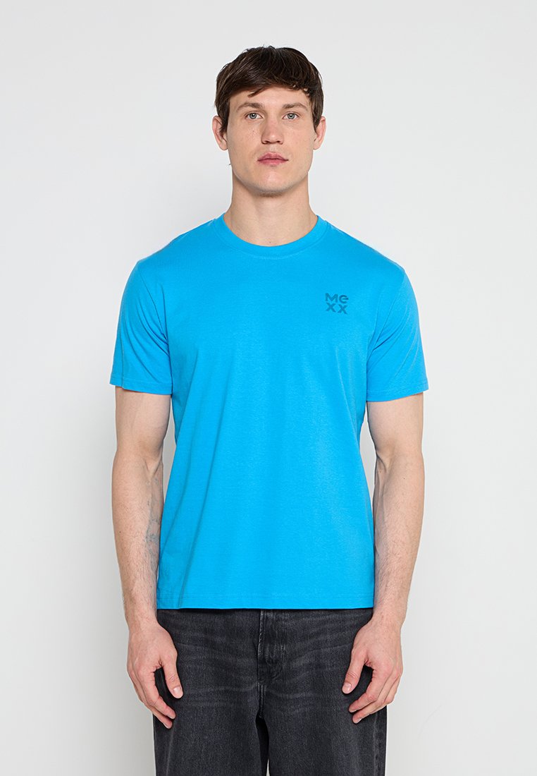 Mexx T-shirt basic blauw