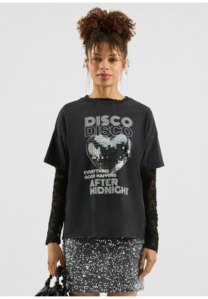 T-shirt print - schwarz
