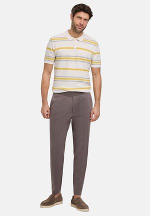 FALKE BASIC TROUSERS KNIT - Jogginghose - walnut mel