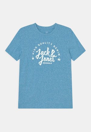 JJKIMBEL TEE CREW NECK JR - T-shirt con stampa - mediterranian blue
