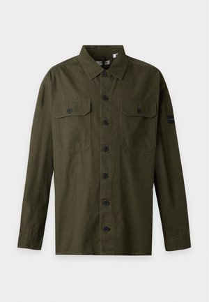 Jack & Jones, JCOFUSION CLASSIC BADGE OVERSHIRT - Chemise - forest night