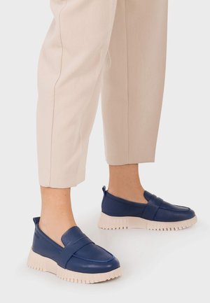 WONDERS, MOCASINES FLEXFLY 10 MARINO - Slipper - azul