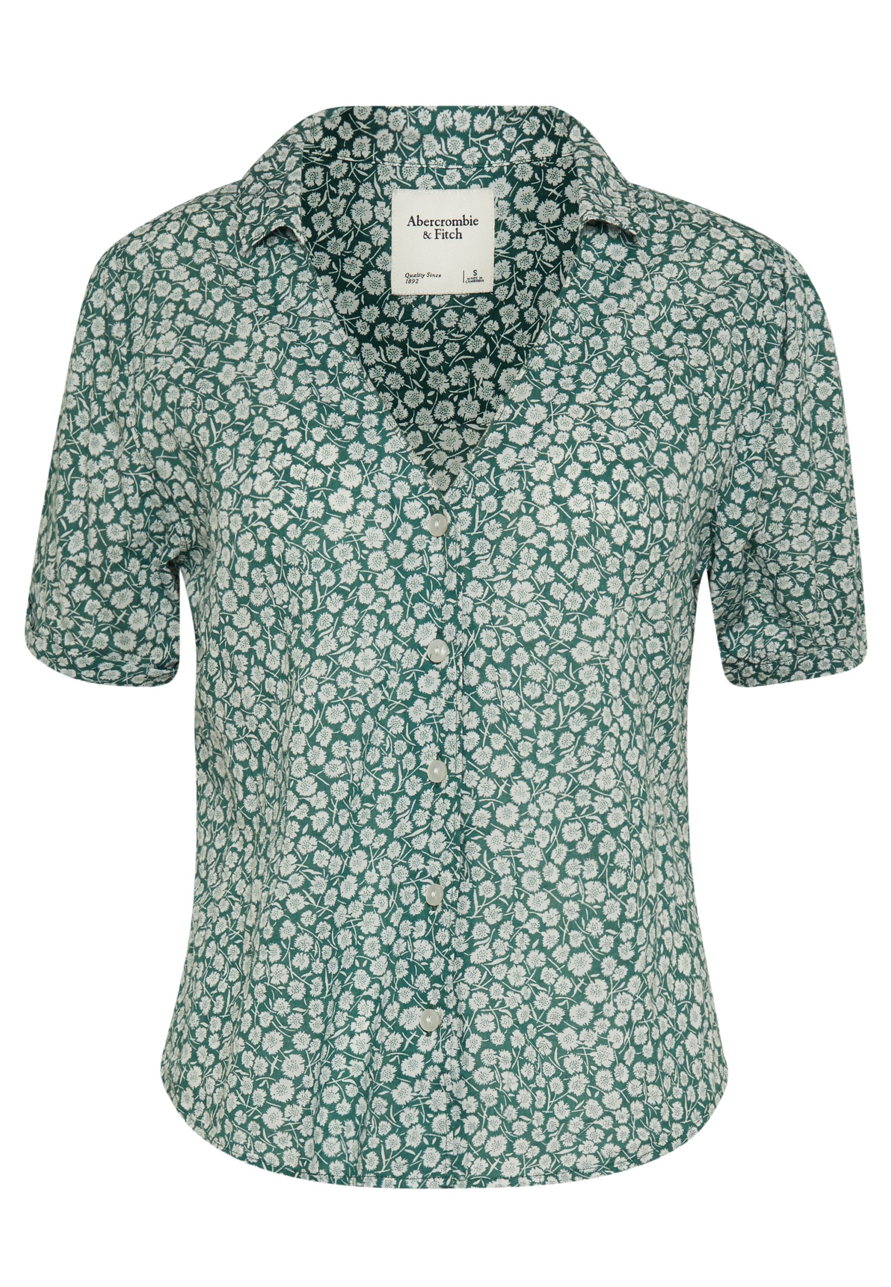 Abercrombie & Fitch SUMMER Skjorte green Zalando.no Abercrombie & Fitch SUMMER Skjorte green Zalando.no