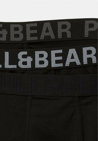 PULL&BEAR 3-PACK - Boxer briefs - black