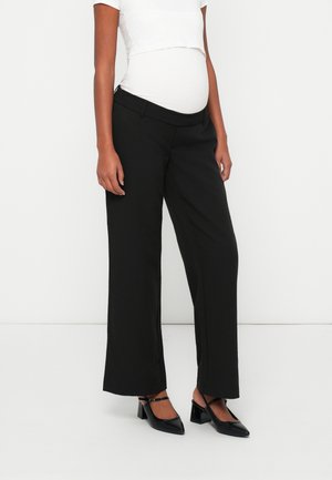MLLORA WIDE PANT - Hlače - black