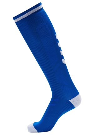 ELITE INDOOR - Chaussettes hautes - true blue/white