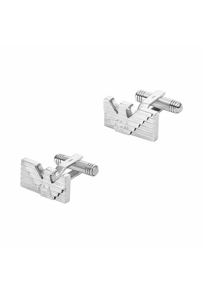 Emporio Armani Manschettknapp - silver-coloured