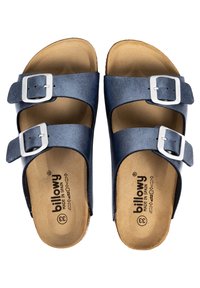 Billowy Mules - azul