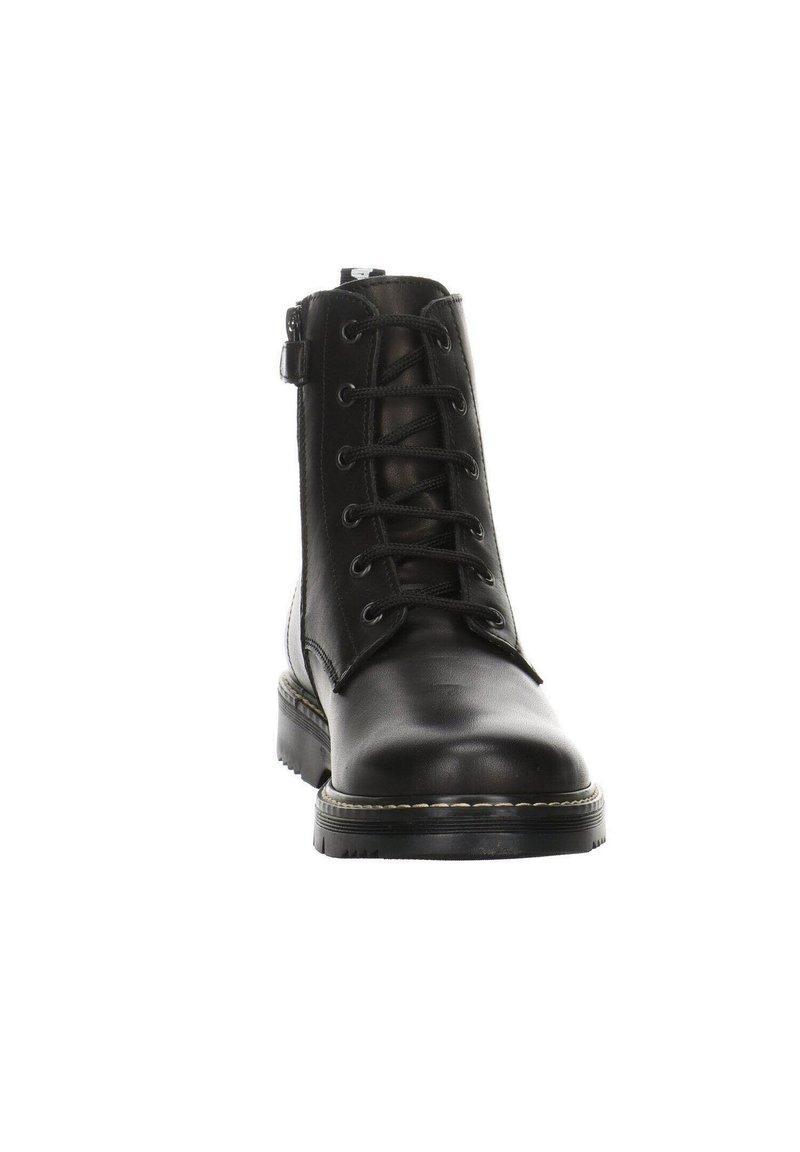 Kinder Booties | KIM KAY Schnürstiefelette nero/schwarz - CL58569 Kinder Booties | KIM KAY Schnürstiefelette nero/schwarz - CL58569