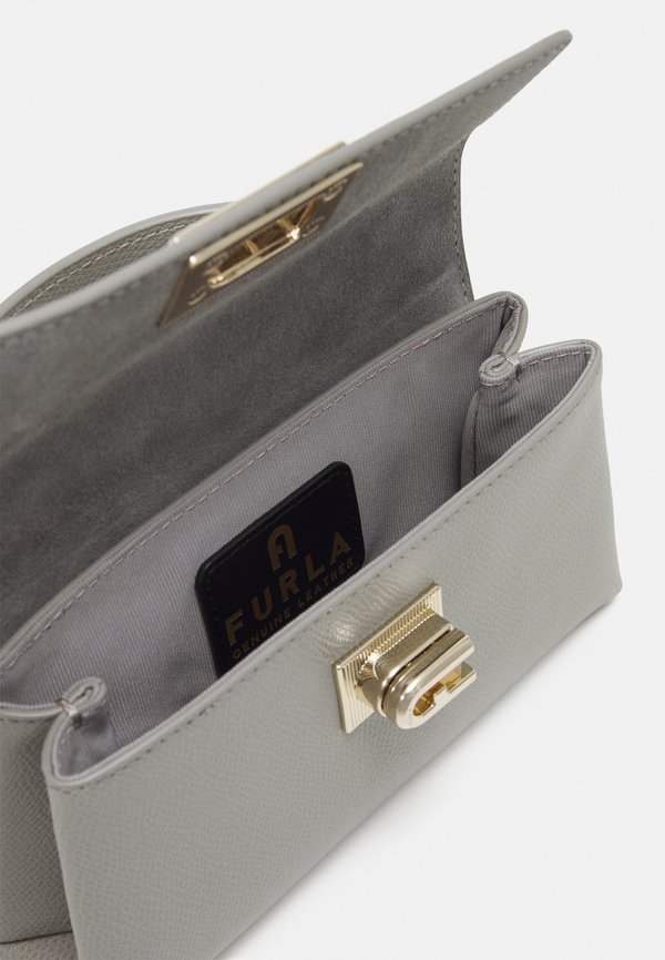 MINI CROSSBODY TOP HANDLE - Handbag - cenere4