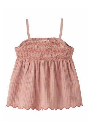 Lil' Atelier TRÄGERTOP MUSSELIN - Débardeur - rose tan