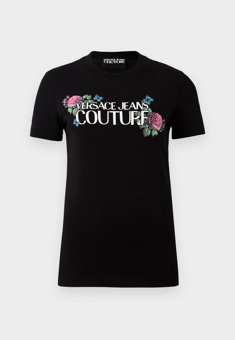Versace Jeans Couture T-shirt print zwart