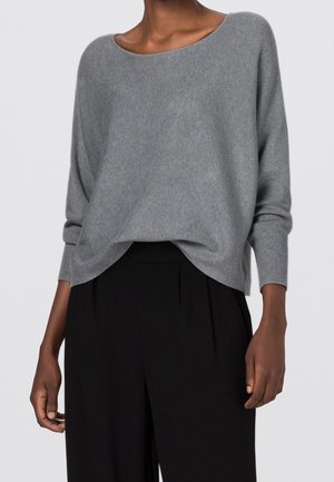 HALLHUBER Jumper - silver-coloured