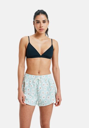 NO BAD WAVES PRINTED - BOARD - Bikini bottoms - green