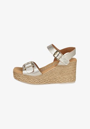 Oh! My Sandals Sandalias con plataforma - champan