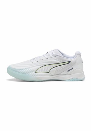 IBERO V - Zaalvoetbalschoenen - white aqua fizzy light sea glass