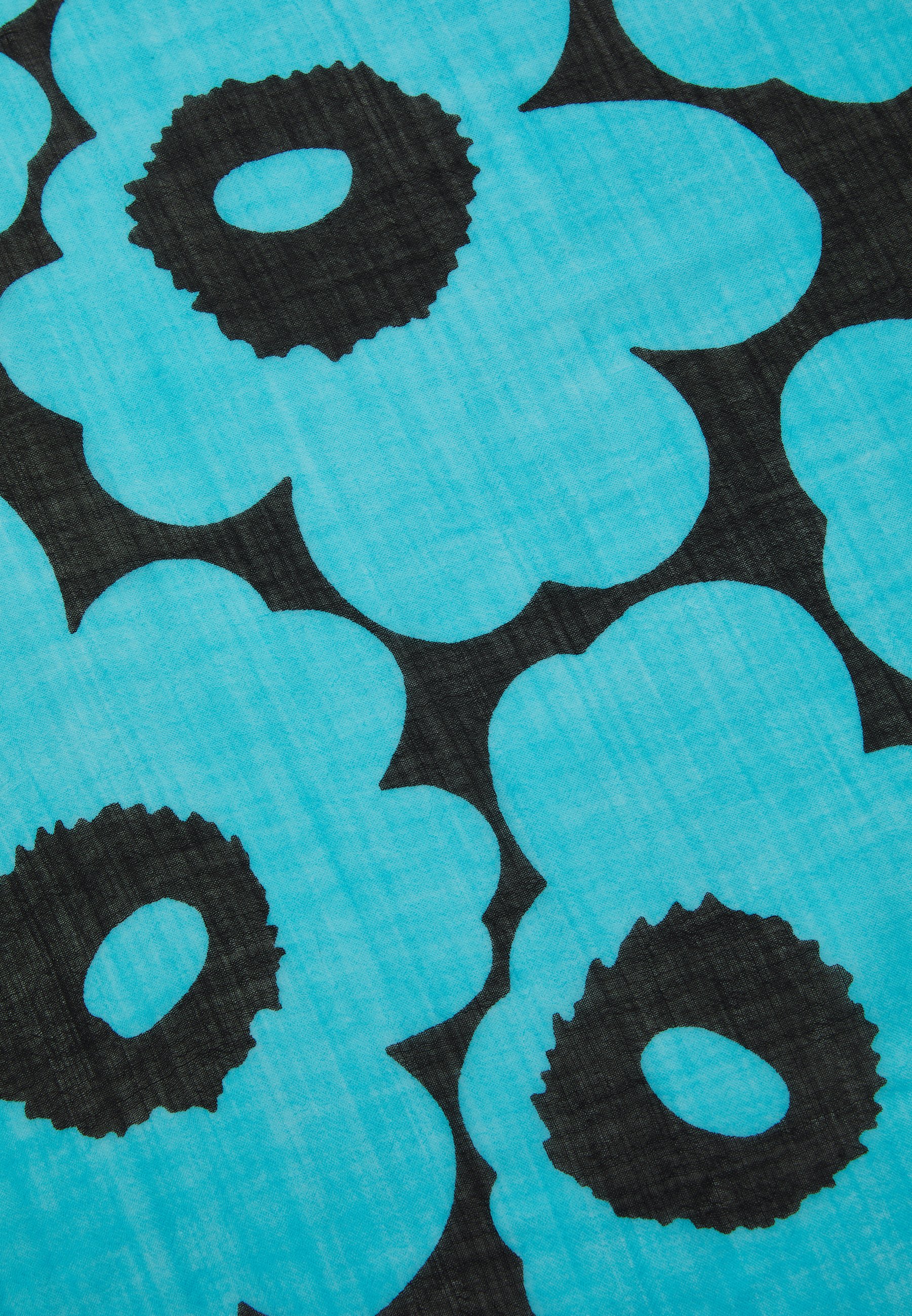 Marimekko FIORE UNIKKO UNISEX - Foulard - blue/black/blue