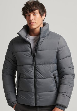 PUFFER  - Giacca invernale - football grid charcoal
