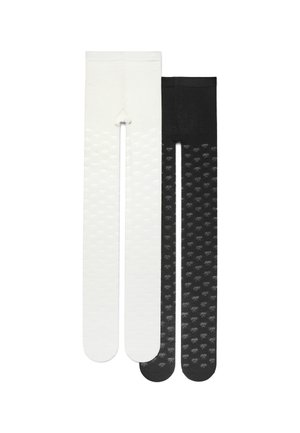 PACK 2 - Collant - bianco lana