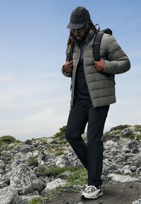 The North Face M YUMIORI 1/4 ZIP - Fleecegenser - black/anthracite grey